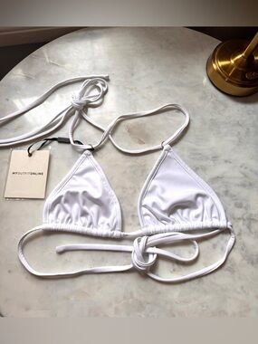 White Bikini Top